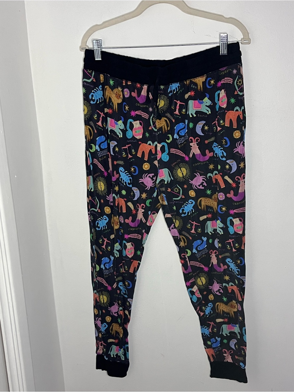 Little sleepies Star Signs Astrology Print Bamboo Pajama Set Women’s Large - Picture 6 of 7